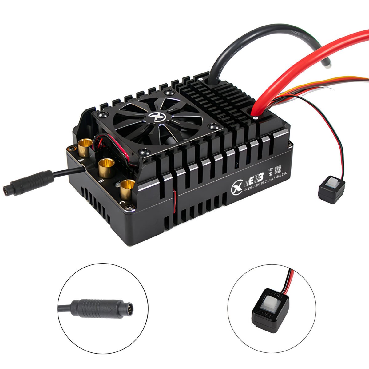 RC Car&Truck Electronic Speed Controls E3 ESC 300A(6~12S) 1