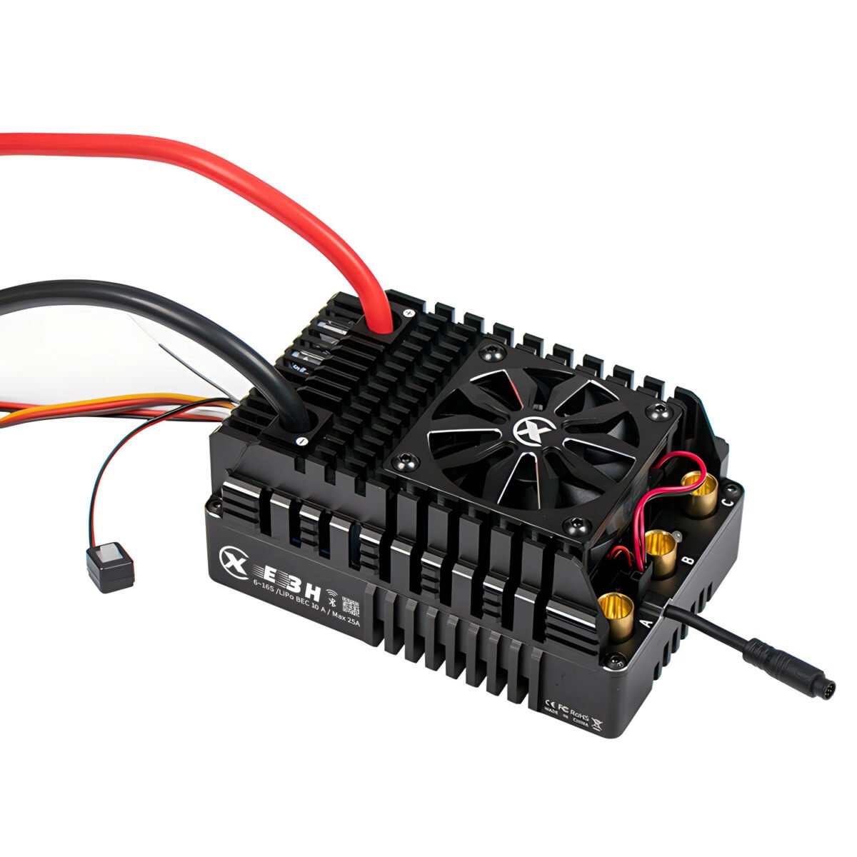 RC High Voltage Electronic Speed Controller E3H ESC 300A(6~16S) 3