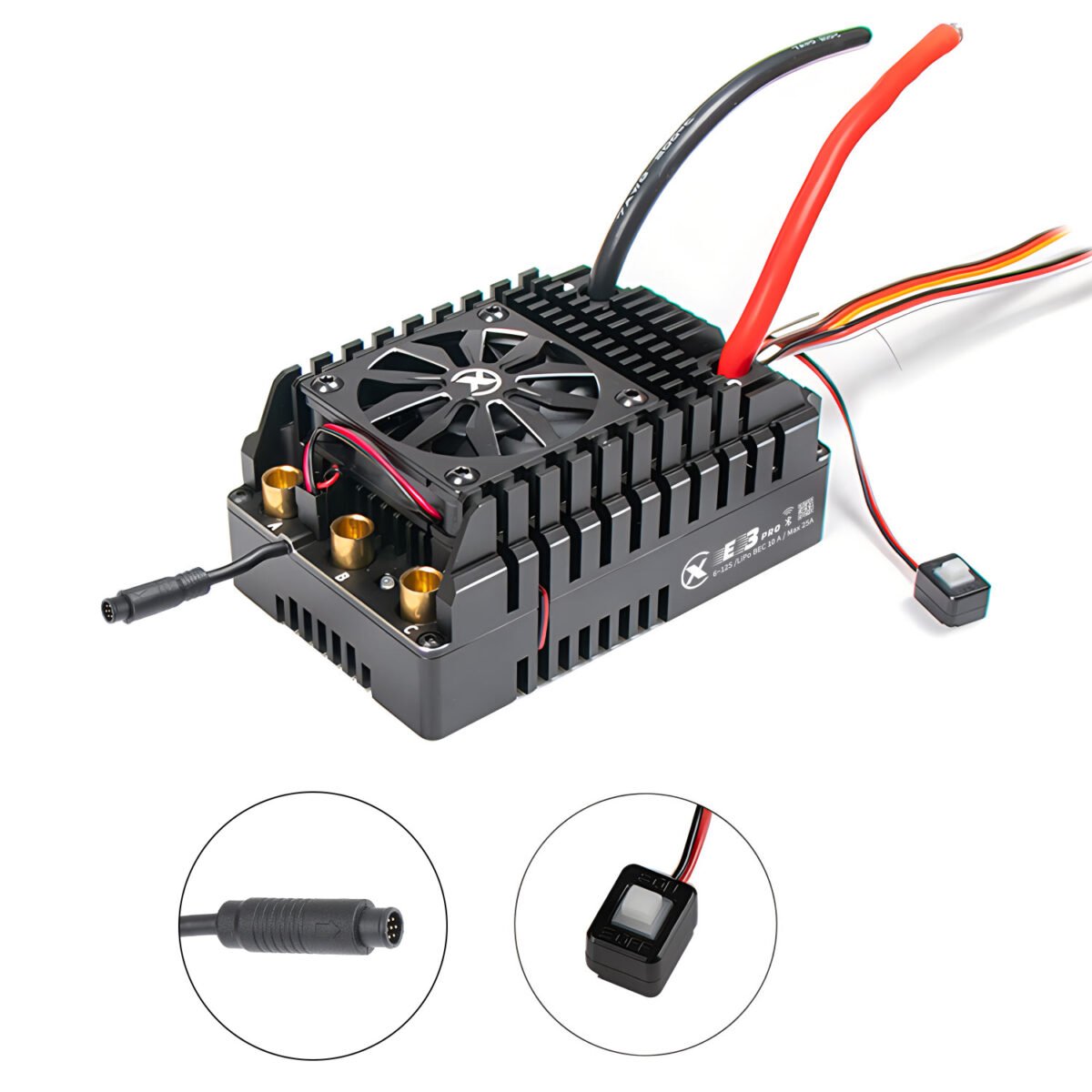 RC Car Motor Electronic Speed Controller E3 PRO ESC 400A(6~12S) 1