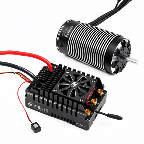E3 Rx Controller 400A 12s ESC E3Pro for Speed Run Losi 5IVE TE3.0 Upgrade
