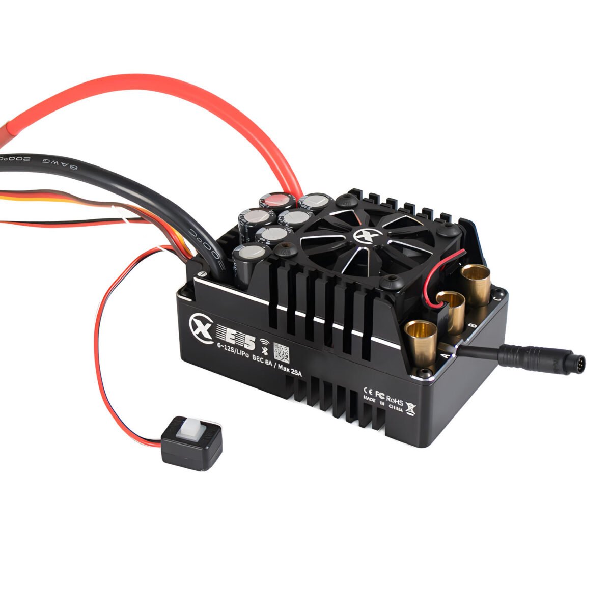 RC Monster Brushless Speed Control modules E5 ESC 200A(6~12S) 3