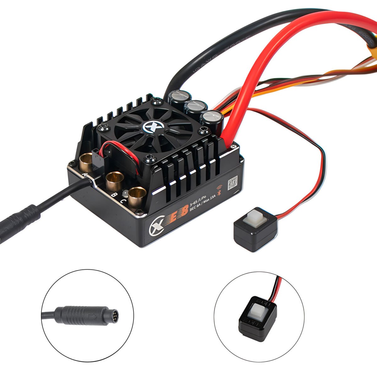 RC Car Brushless DC Motor Sensorless E8 ESC 160A(3~6S) 1