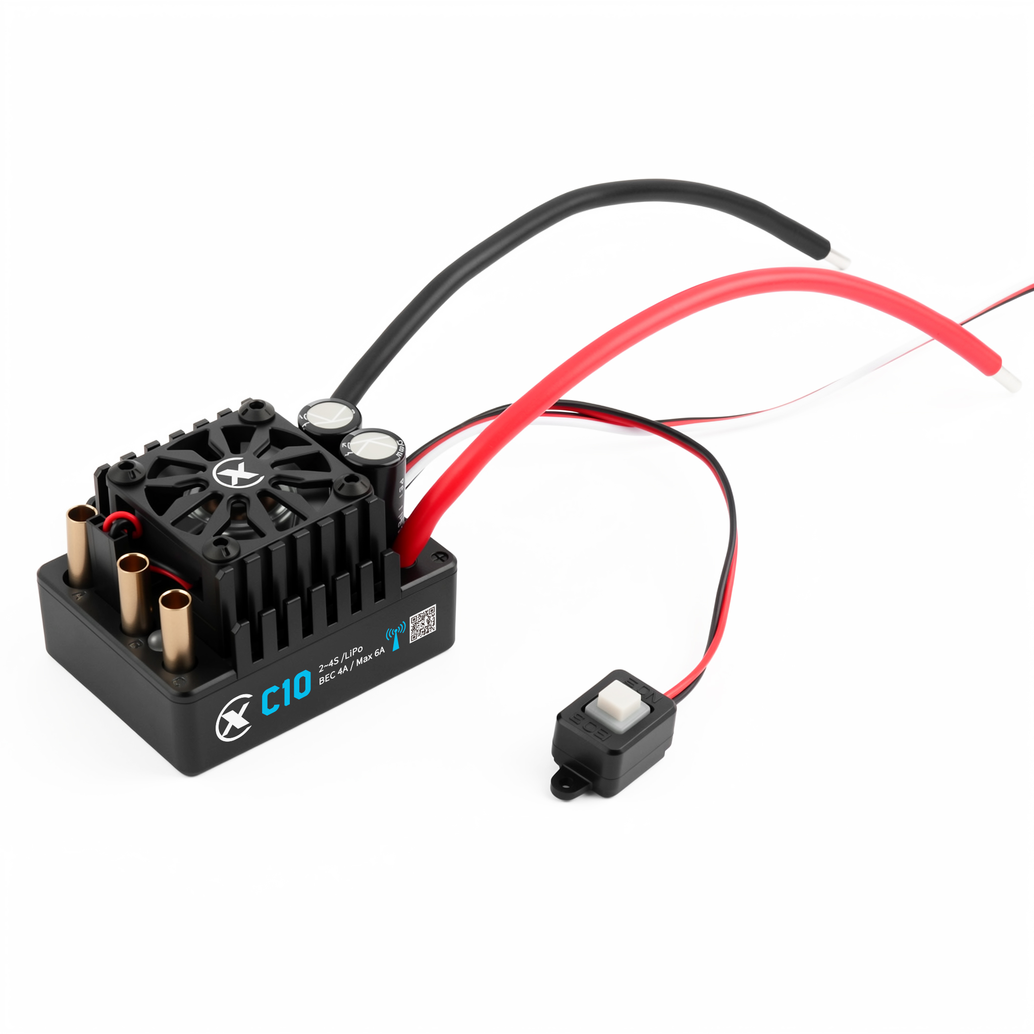 120A 4S Brushless RTR ESC Speed Controller XC C10 - XC-ESC