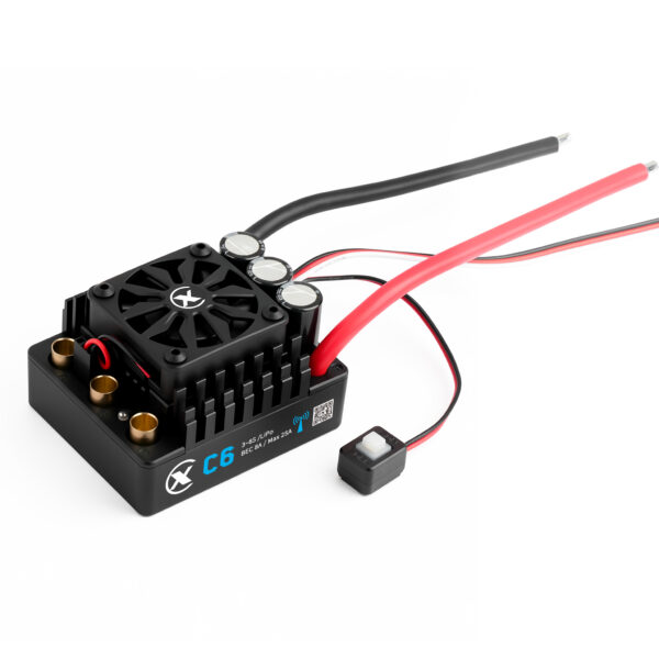 C6 200A Brushless RTR ESC For RC Cars 3-8S