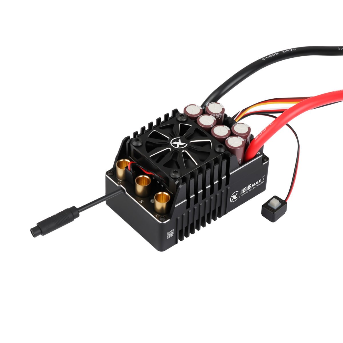 E6Max Sensored Brushless Drive Smart ESC For RC Cars 550A(3~8S) 1