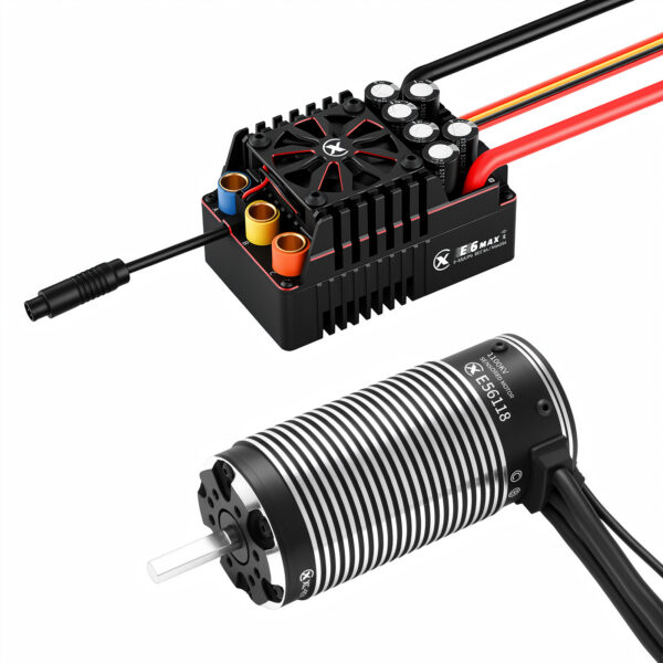 8S 550A ESC Brushless E6Max for Limitless Kraton XRT Xmaxx Upgrade