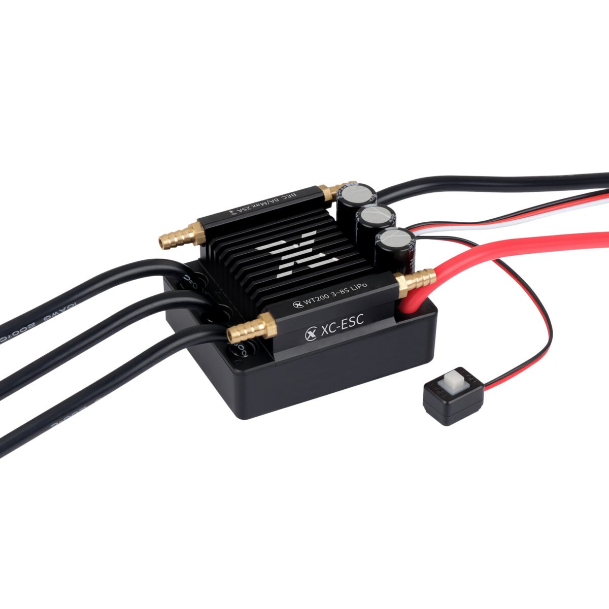 WT200 Brushless Drive Smart ESC For RC Boats 200A(3~8S) - Image 1