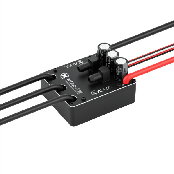 XC 200A Brushless RC Boat ESC Marine ESC 3-8S WT200 v2