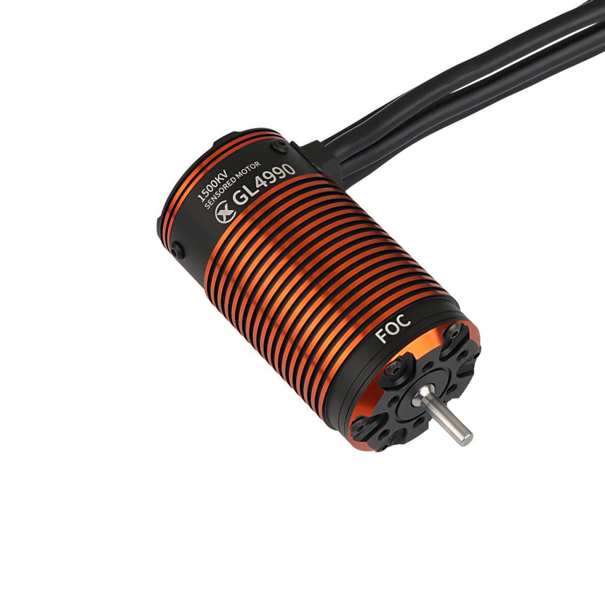 GL4990 Powerful Sensored FOC Brushless Motor for 1/5 RC Crawler Cars (3~8S/1500KV) 1