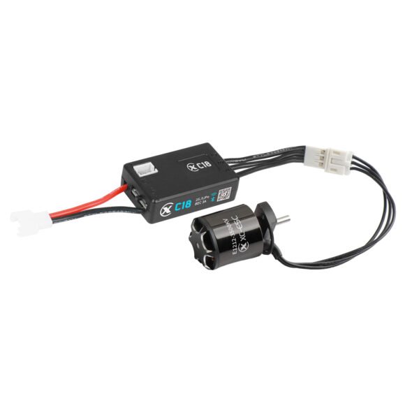 2S C18 ESC & E1212 Motor Sensorless Brushless FOC Combo