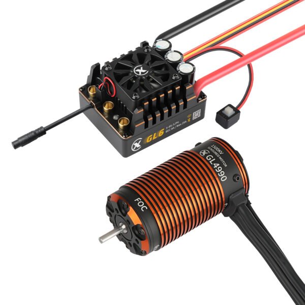 1/6 RC Crawler FOC Brushless Combo GL6 + GL4990 3-8S